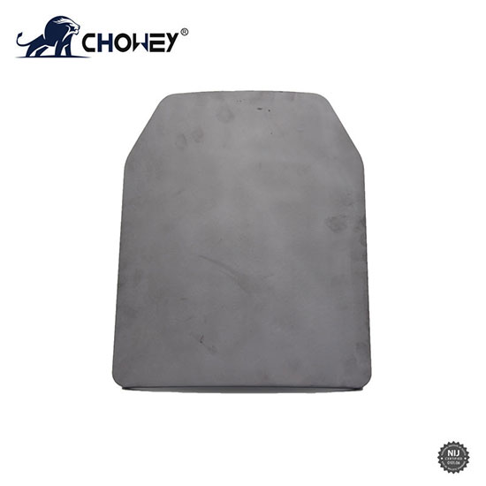 Body armour Single-curved lightweight Sintered silicon carbide (SIC) ceramic plate BP24593