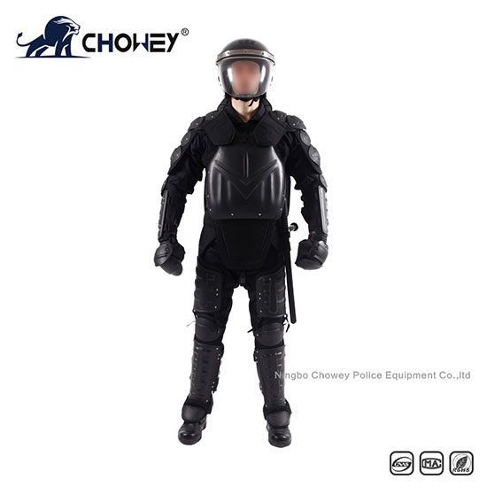 Anti-riot suit for police defense body armor