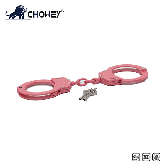High Quality Anti-riot Military Police Titanium Alloy Safety Chain Handcuffs