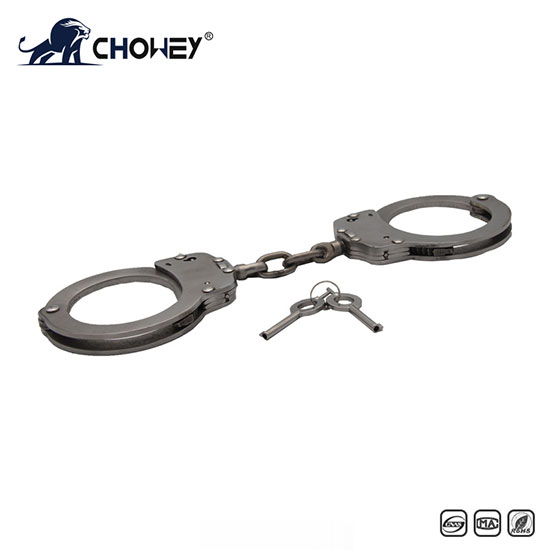 High quality military real metal stainless steel carbon steel alloy aluminum police handcuffs