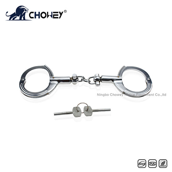 Nickel plated carbon steel handcuffs