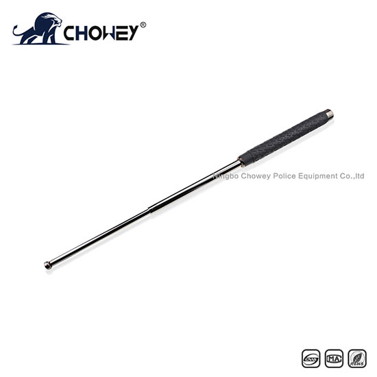 High-quality rubber handle steel expandable baton