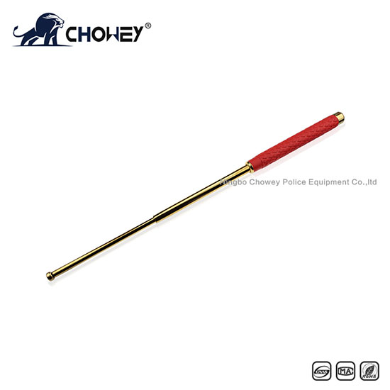 High-quality rubber handle steel expandable baton