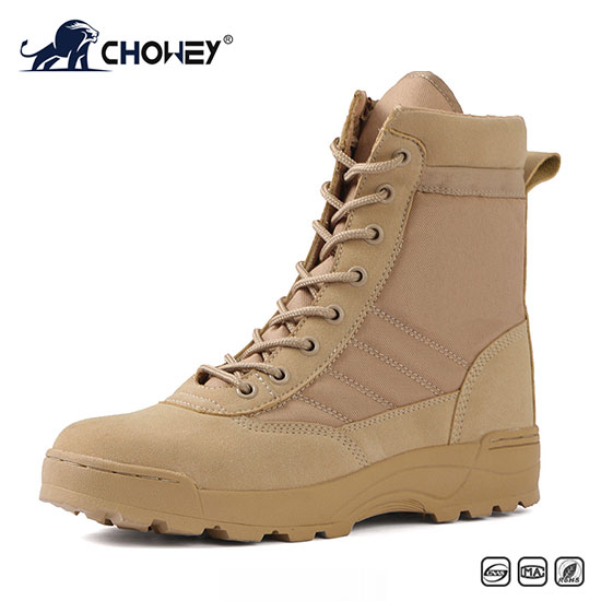 High quality Outdoor Mountaineering tactical shock-absorbing military boots