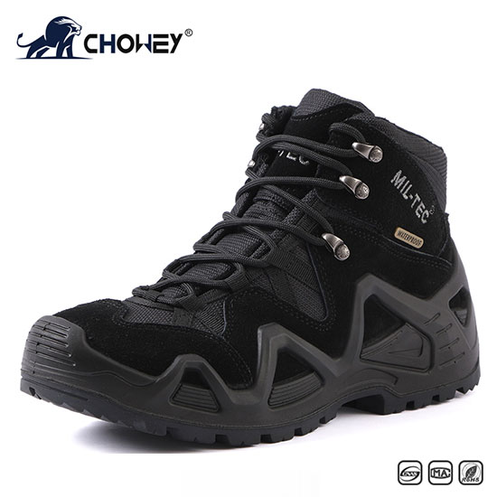 Comfortable Breathable Men's Tactical Black Army Boots
