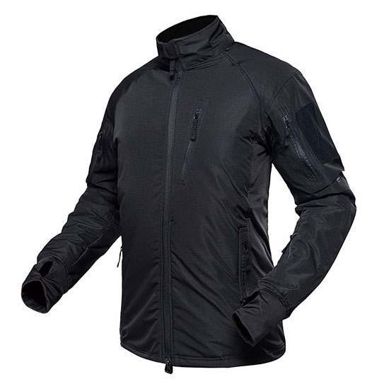 Waterproof camouflage fleece soft warm clothing tactical cycling jacket