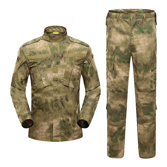 Men's Long Sleeve American Camouflage Combat Training Suit