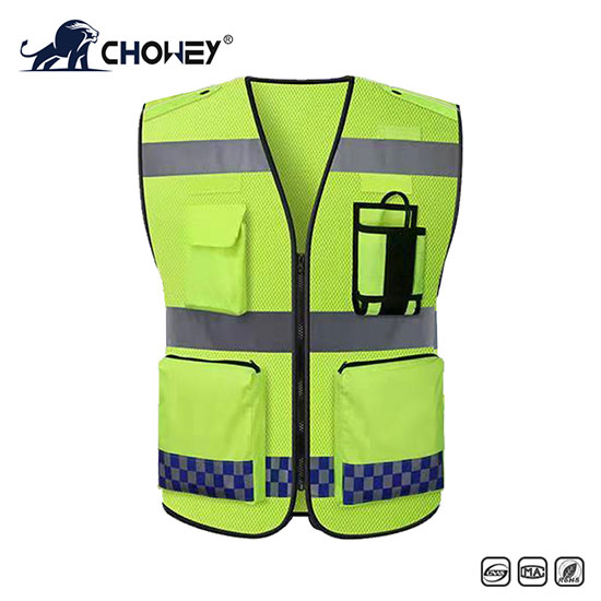Waterproof mesh reflective vest riding traffic security patrol duty reflective clothing Oxford cloth reflective vest