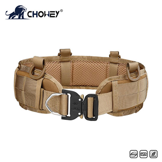 Military use cobra tactical belt with Molle system