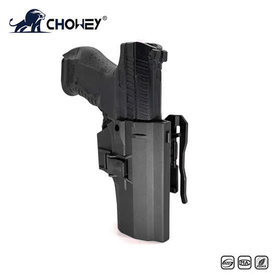 Plastic steel P99 quick release gun holster is suitable for belt