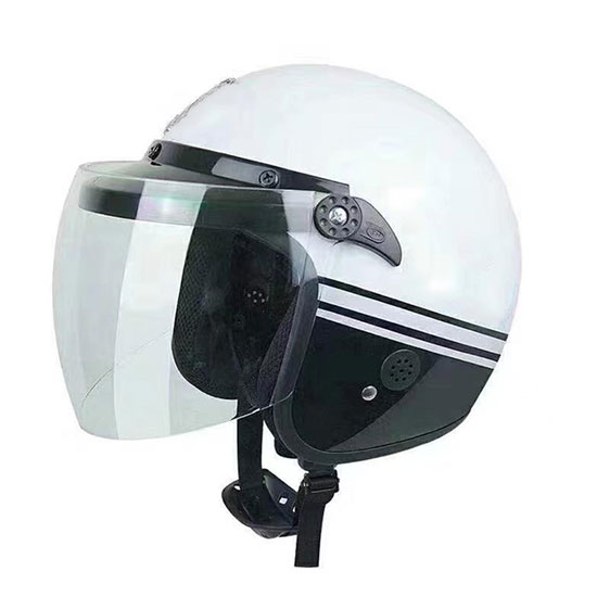 Traffic patrol riot helmet in summer riding sunscreen helmet security protective helmet and helmet