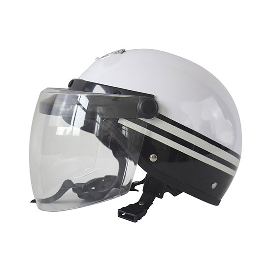 White spring and autumn helmet riding protective helmet traffic duty security patrol tactical training anti-riot helmet