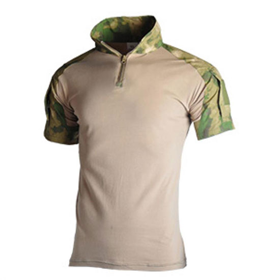 New summer camouflage frog cloth AT-FG tights CP short-sleeved T-shirt frog short dress top top