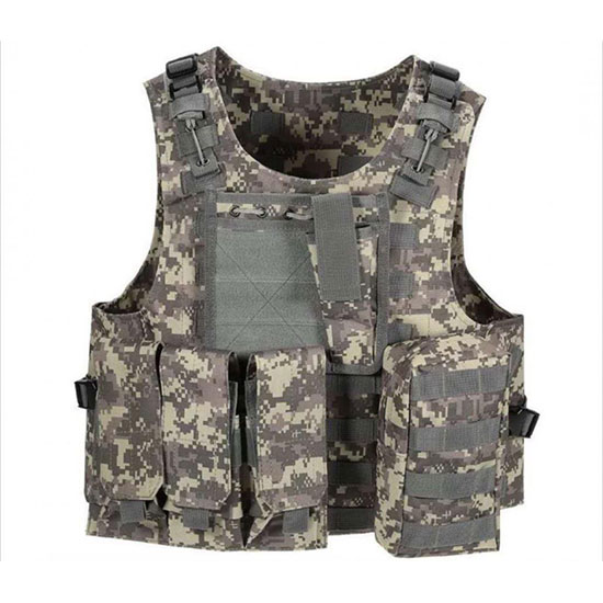 Tactical MOLLE Camouflage Multifunctional Lightweight Combat Vest Military Vest