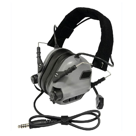 Tactical Shooting Electronic Hearing Protection Headphones Noise Canceling Sound Isolation Protection Belt Microphone