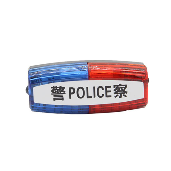 Rechargeable LED shoulder light shoulder clip shoulder light red and blue flashing shoulder light traffic patrol campus safety signal light