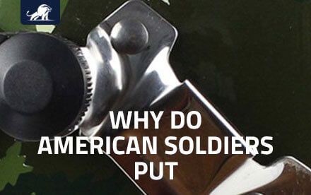 Why do American soldiers put