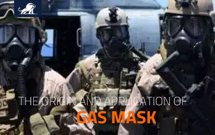 The origin and application of gas mask