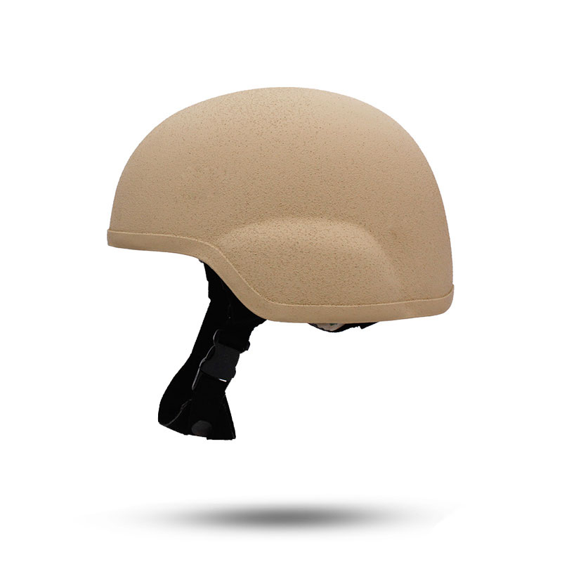 Bulletproof Helmet MICH2000 Khaki color Without Rails