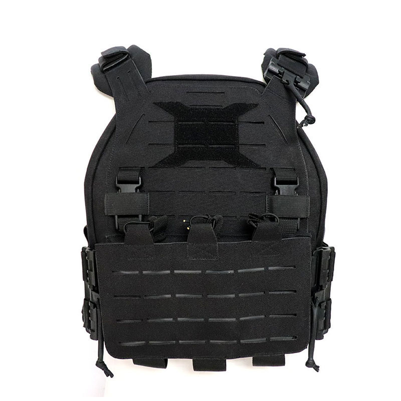 New design Laser Cut Molle Bulletproof Vest Quick-release Multi-functional Bulletproof Vest for Police