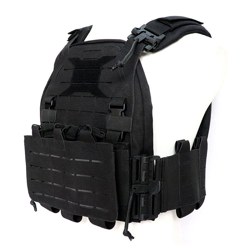 New design Laser Cut Molle Bulletproof Vest Quick-release Multi-functional Bulletproof Vest for Police