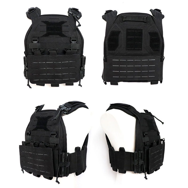 New design Laser Cut Molle Bulletproof Vest Quick-release Multi-functional Bulletproof Vest for Police