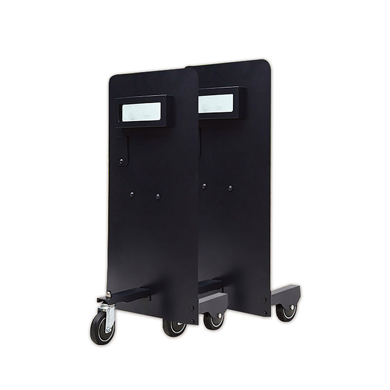High Protection Level Ballistic Shield with Castor