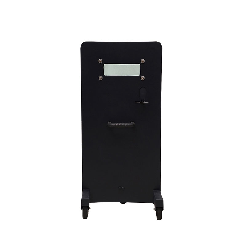 High Protection Level Ballistic Shield with Castor