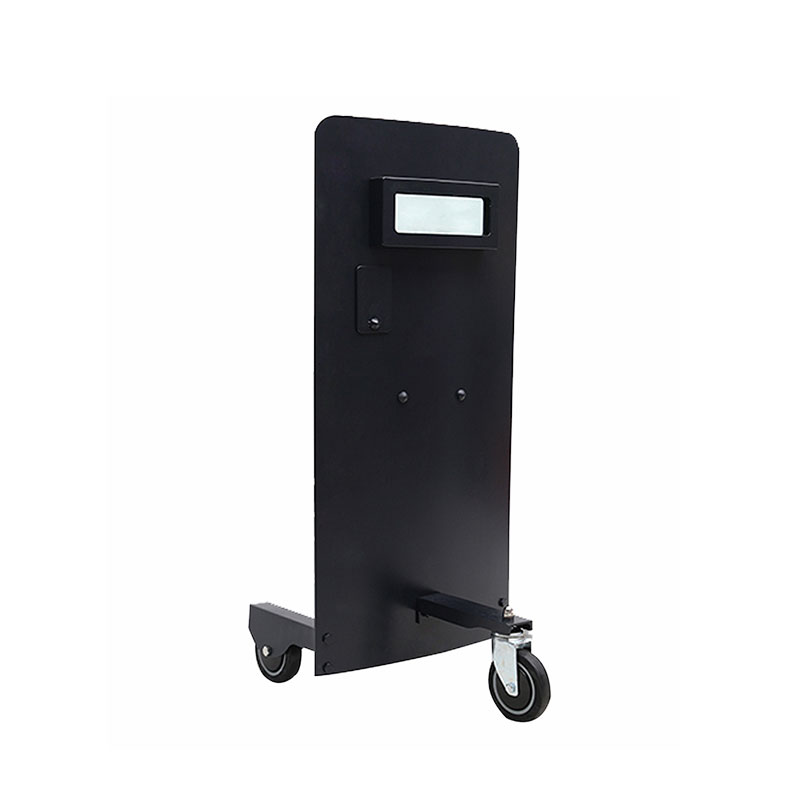 High Protection Level Ballistic Shield with Castor