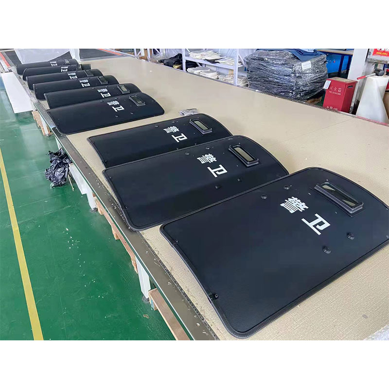 New design High performance bulletproof shield with window