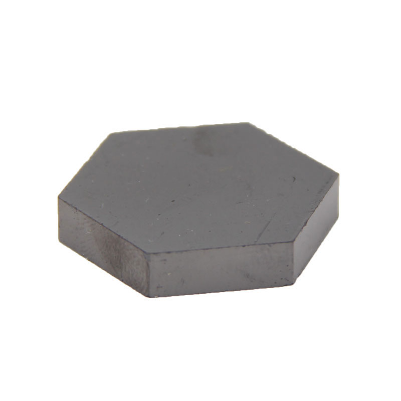 Hexagon Sintered silicon carbide (SIC) ceramic plate BP2761 for bulletproof plate