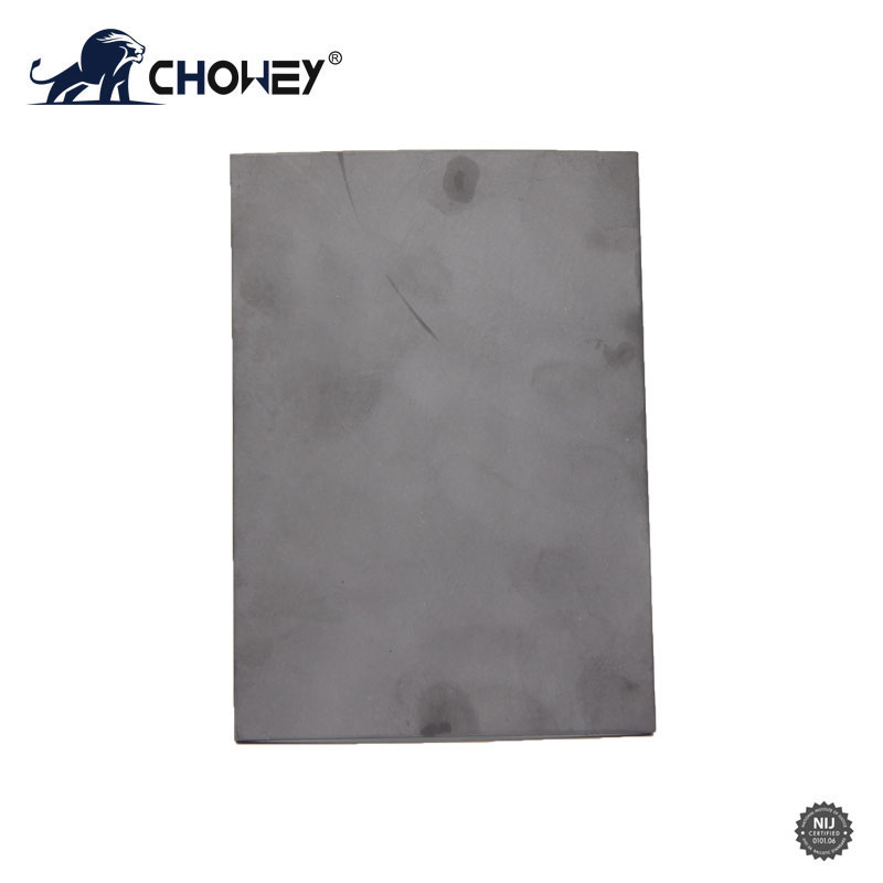 Rectangle Single-curved Sintered silicon carbide (SIC) ceramic plate BP1205 for bulletproof plate