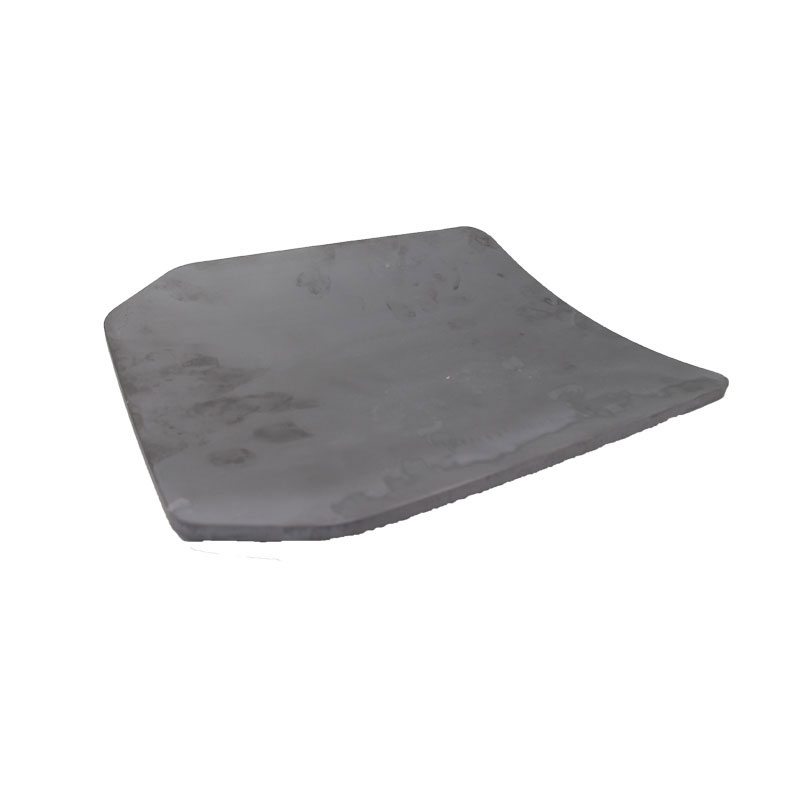 Bulletproof plate Single-curved lightweight Sintered silicon carbide (SIC) ceramic plate BP24710