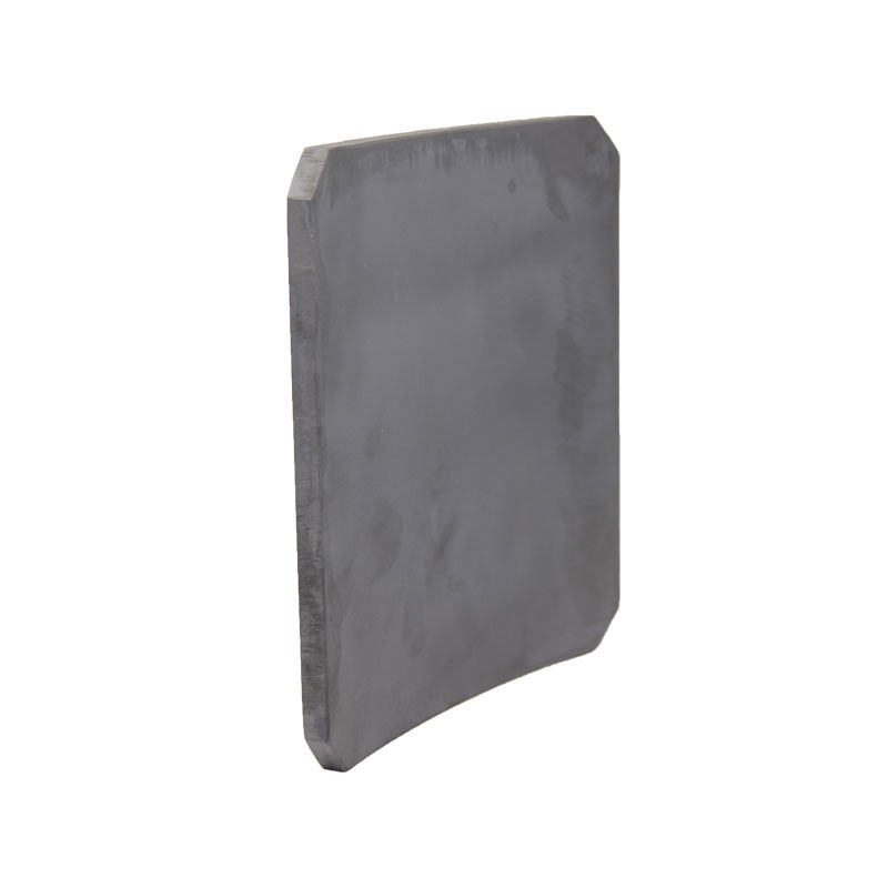 Bulletproof plat Single-curved Sintered silicon carbide (SIC) ceramic plate BP1809 for body armour