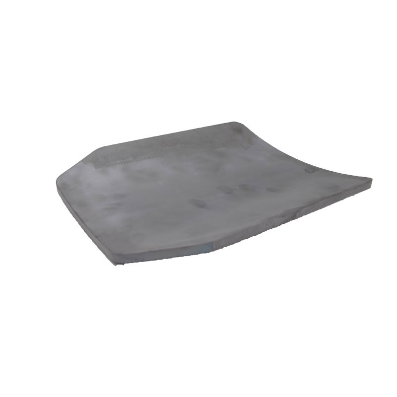 Body armour Single-curved lightweight Sintered silicon carbide (SIC) ceramic plate BP24593