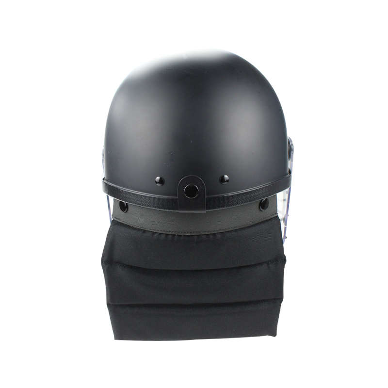 Military Anti Riot Control Helmet with metal grid