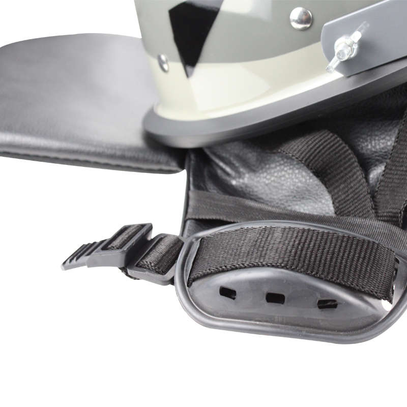 Military Anti Riot Control Helmet with metal grid