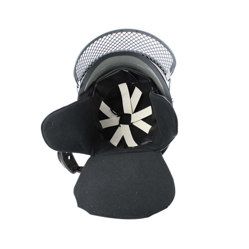 Military Anti Riot Control Helmet with metal grid