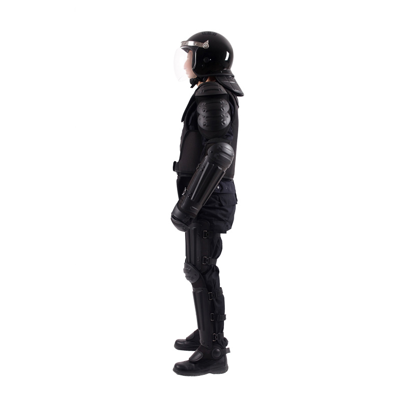 Body protective anti riot suit for police and military