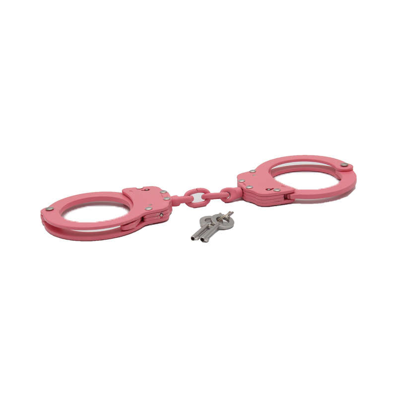 High Quality Anti-riot Military Police Titanium Alloy Safety Chain Handcuffs