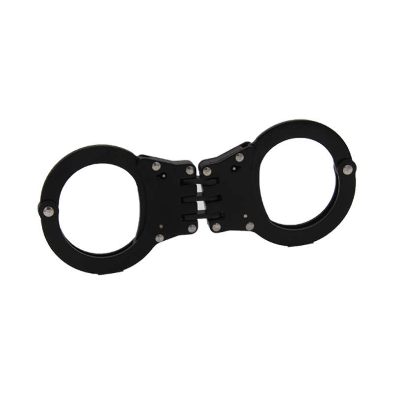 New high quality military carbon steel classic style metal police handcuffs