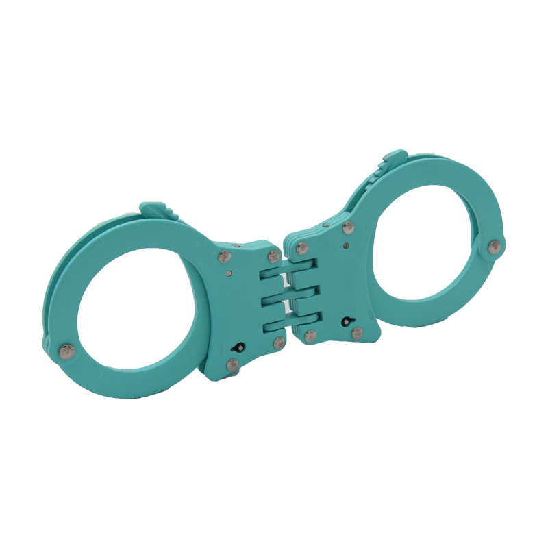 New High Quality Military Alloy Aluminum Classic Style Metal Police Handcuffs