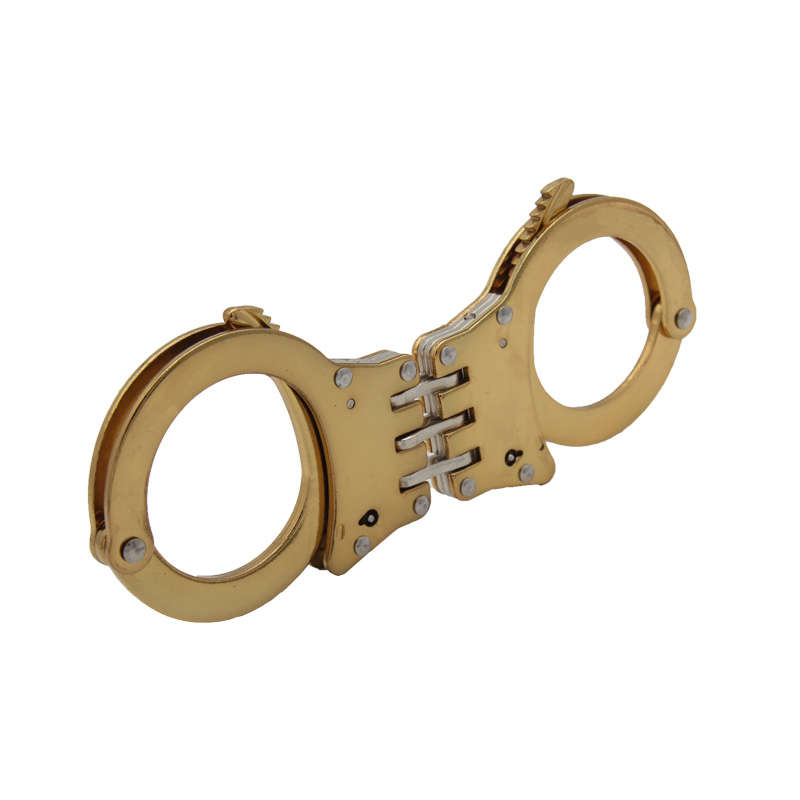 High Quality Military Alloy Aluminum Classic Style Metal Police Handcuffs