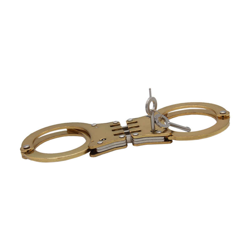 High Quality Military Alloy Aluminum Classic Style Metal Police Handcuffs