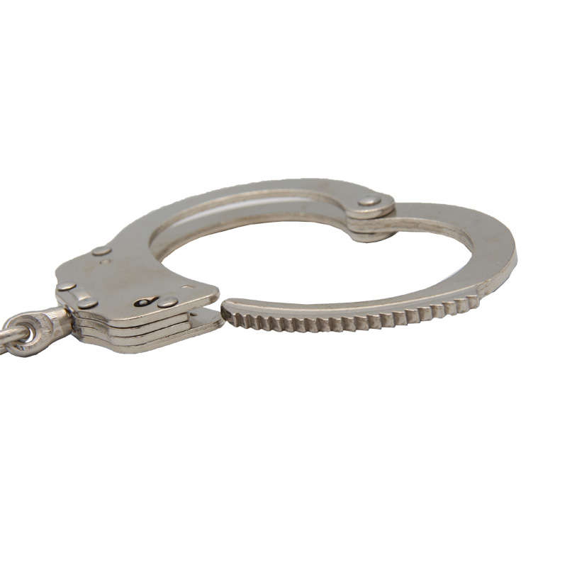 Military real metal stainless steel carbon steel alloy aluminum police handcuffs