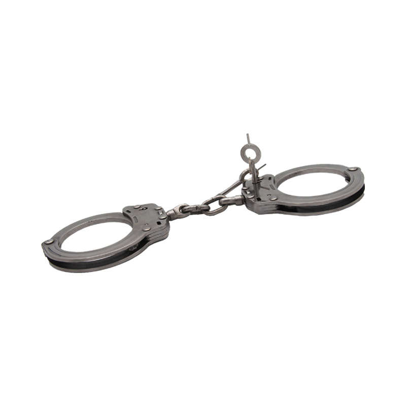 High Quality Military Real Metal Stainless Steel Gold Silver Carbon Steel Alloy Aluminum Police Handcuffs