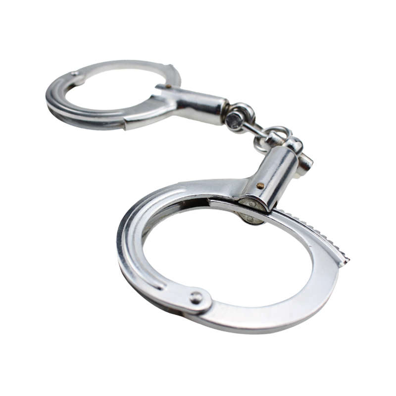 Nickel plated carbon steel handcuffs