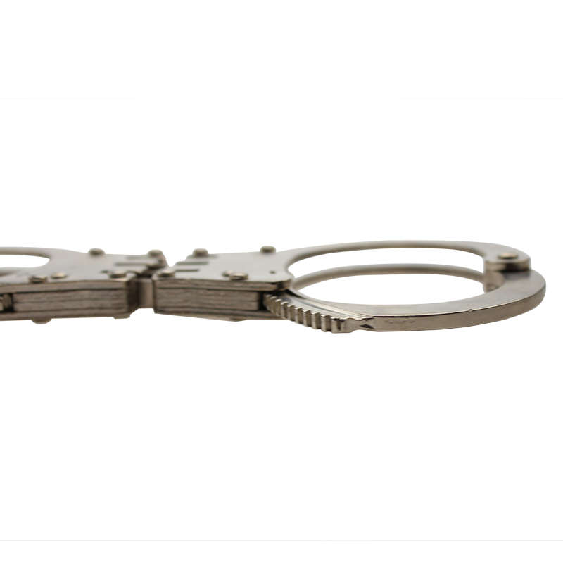 Nickel plated carbon steel handcuffs
