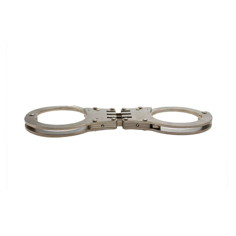 Nickel plated carbon steel handcuffs