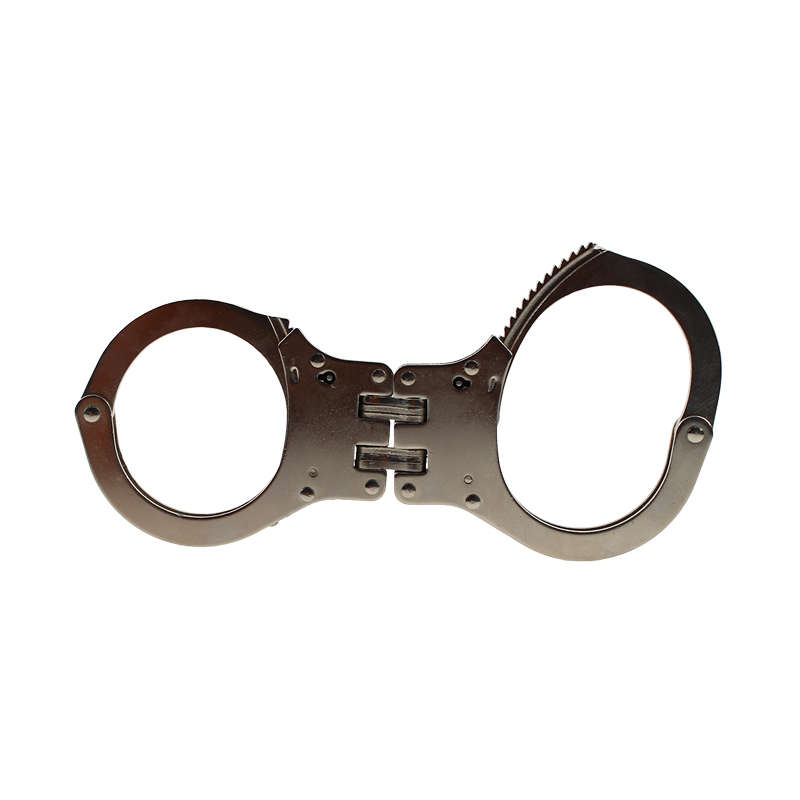 Nickel plated carbon steel handcuffs